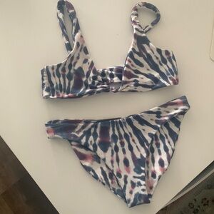 Skatie Tie-Dye Bikini XS Bottoms & S Top